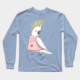 Pretty Cockatoo Long Sleeve T-Shirt